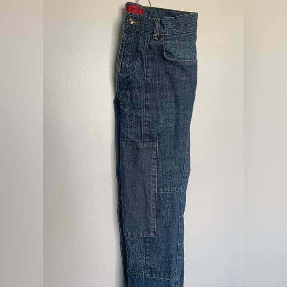 Hugo Boss Patchwork Jeans🤍 - Picture 1 of 2